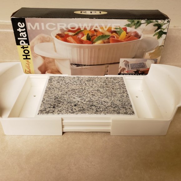 COPY - RPI TABLETOP MICROWAVEABLE GRANITE HOT PLATE - Picture 4 of 5